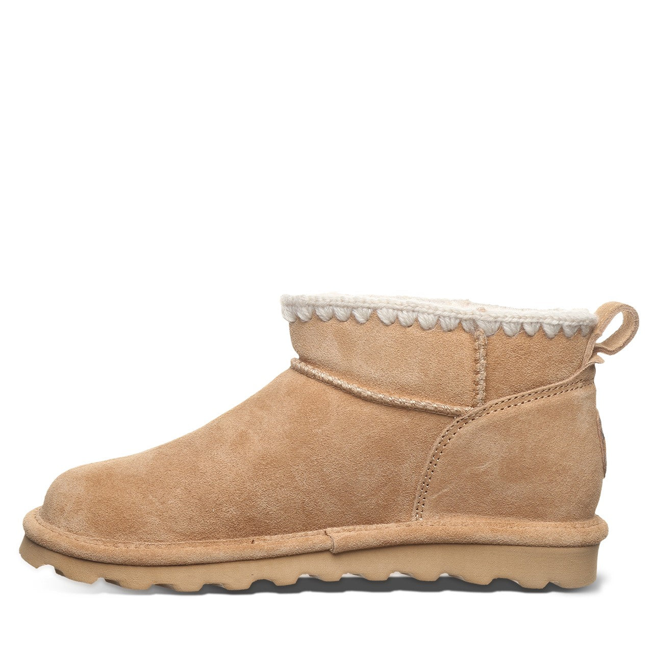 Bearpaw SHORTY CROCHET Women's Boots - 3113W - Iced Coffee - side view