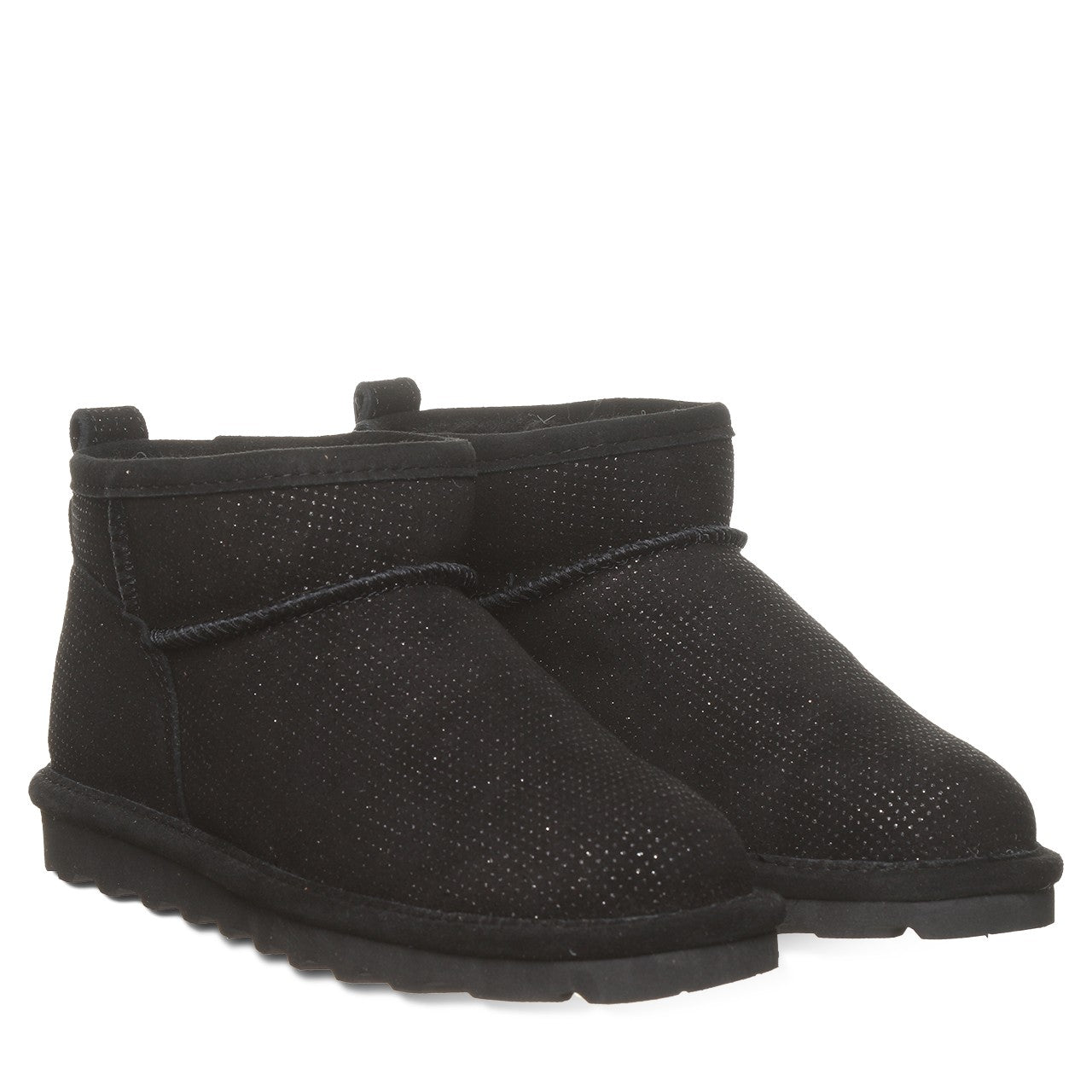 Bearpaw SHORTY EXOTIC Women's Boots - 2861W - Black - pair view