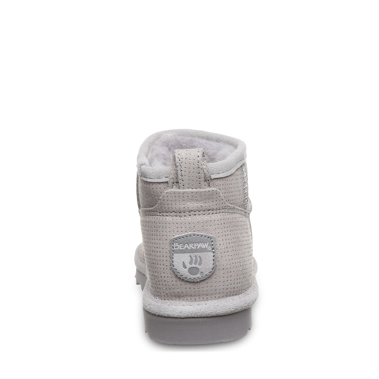 Bearpaw SHORTY EXOTIC Women's Boots - 2861W - Gray Fog - back view
