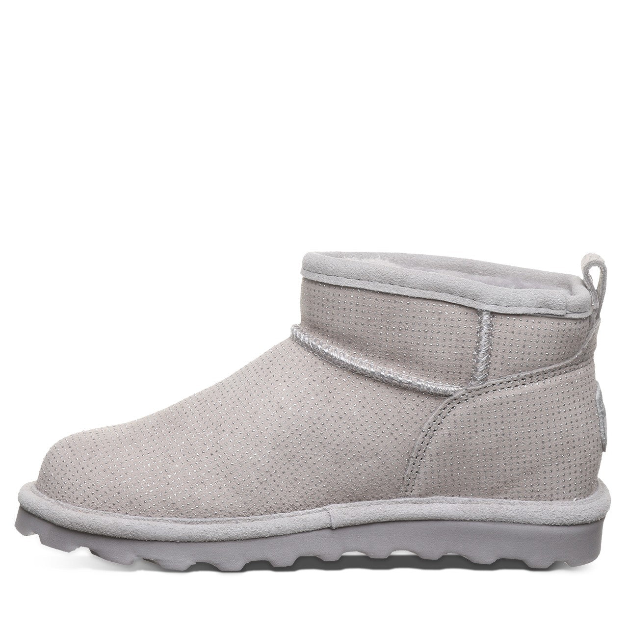 Bearpaw SHORTY EXOTIC Women's Boots - 2861W - Gray Fog - side view