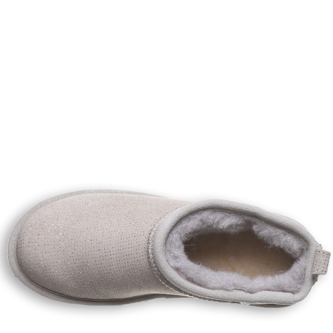 Bearpaw SHORTY EXOTIC Women's Boots - 2861W - Gray Fog - top view