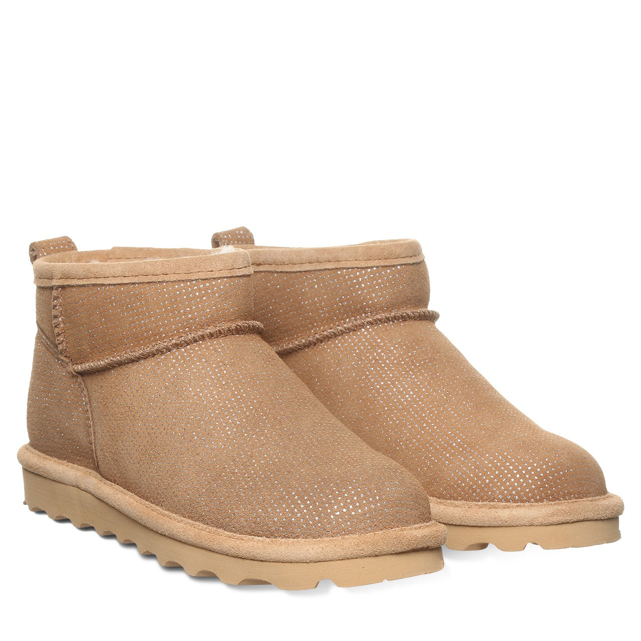 Bearpaw SHORTY EXOTIC Women's Boots - 2861W - Iced Coffee - pair view
