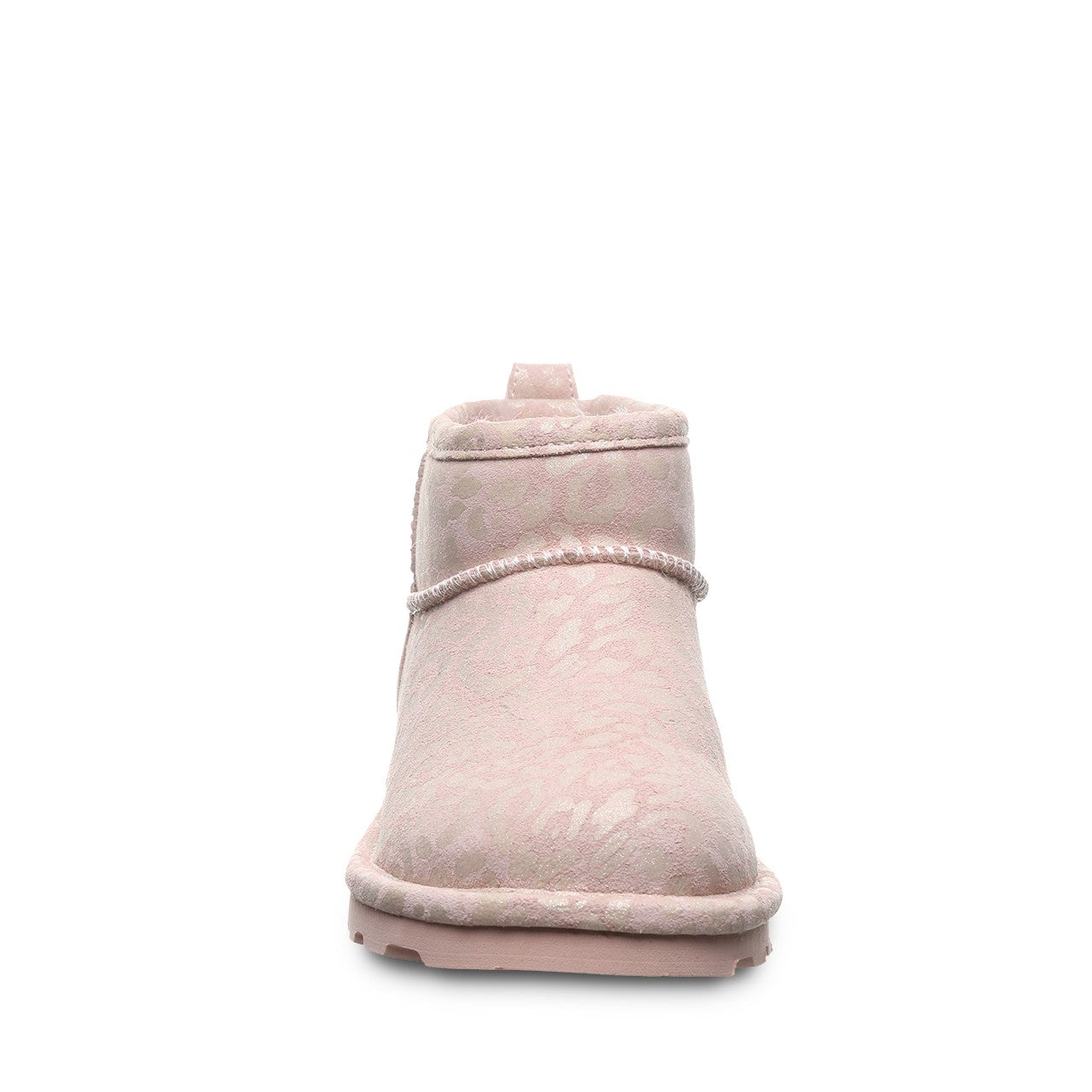 Bearpaw SHORTY EXOTIC Women's Boots - 2861W - Pink Leopard Glitter - front view