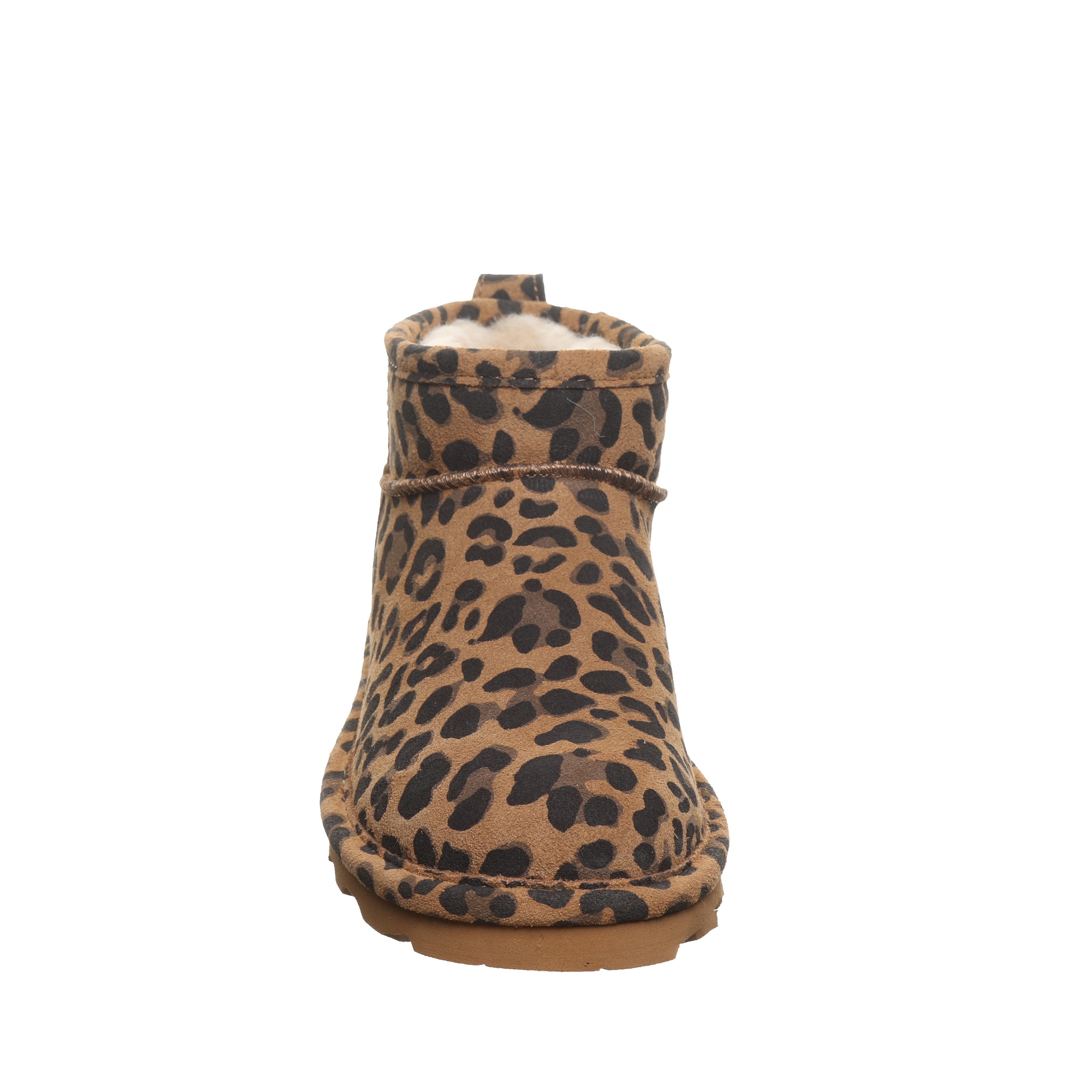 Bearpaw SHORTY EXOTIC Women's Boots - 2861W - Tobacco Leopard - front view