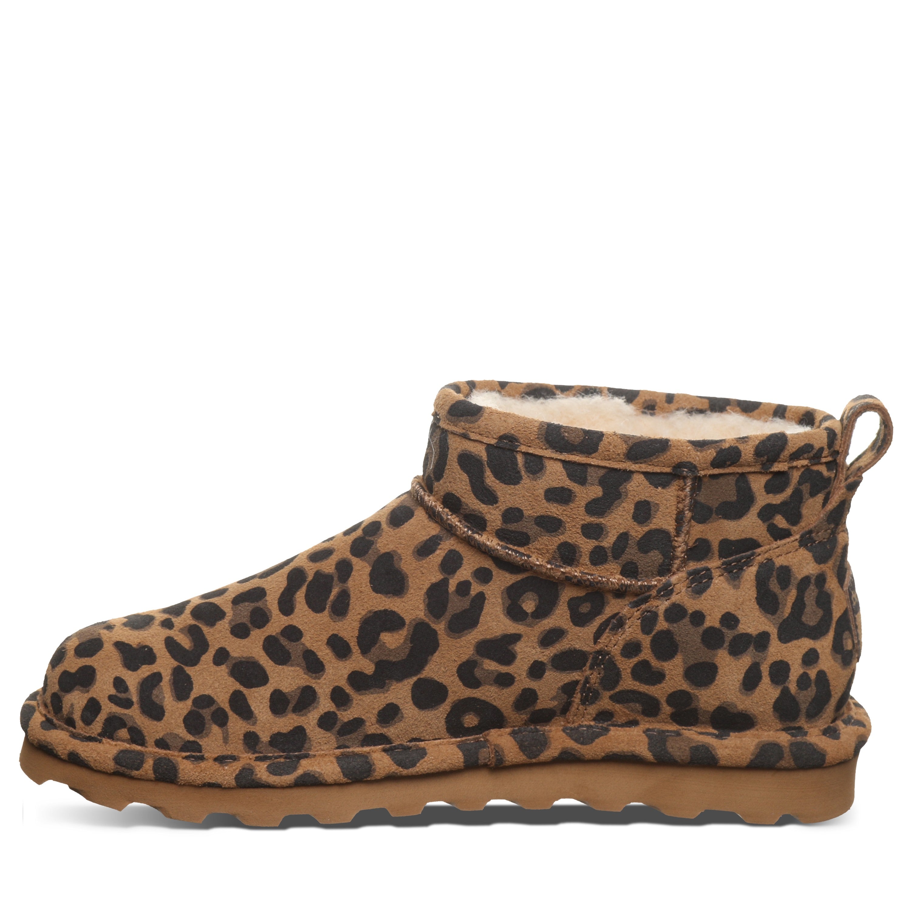 Bearpaw SHORTY EXOTIC Women's Boots - 2861W - Tobacco Leopard - side view
