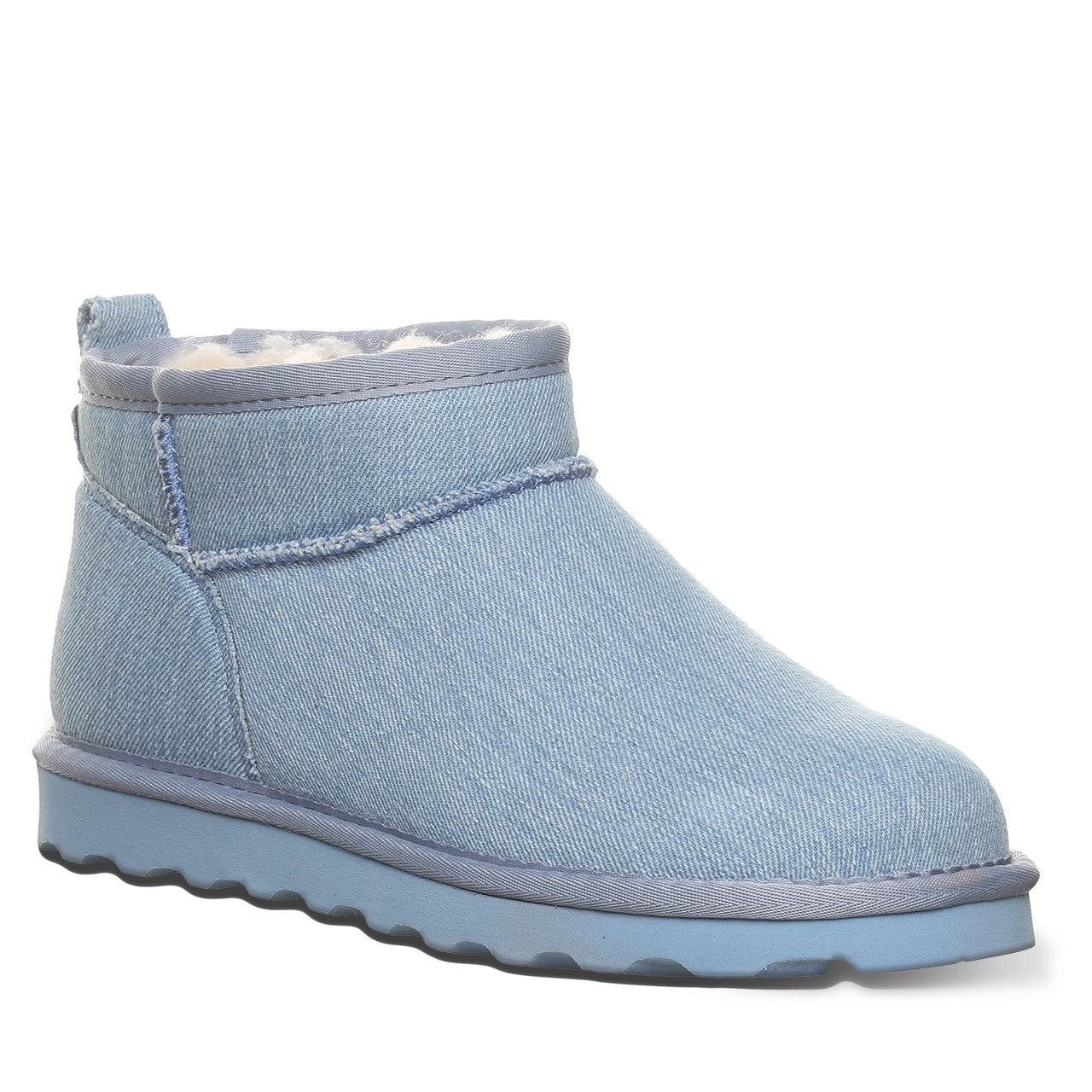 Bearpaw Shorty Vegan Women's Winter Boots - 3131w in Denim Blue