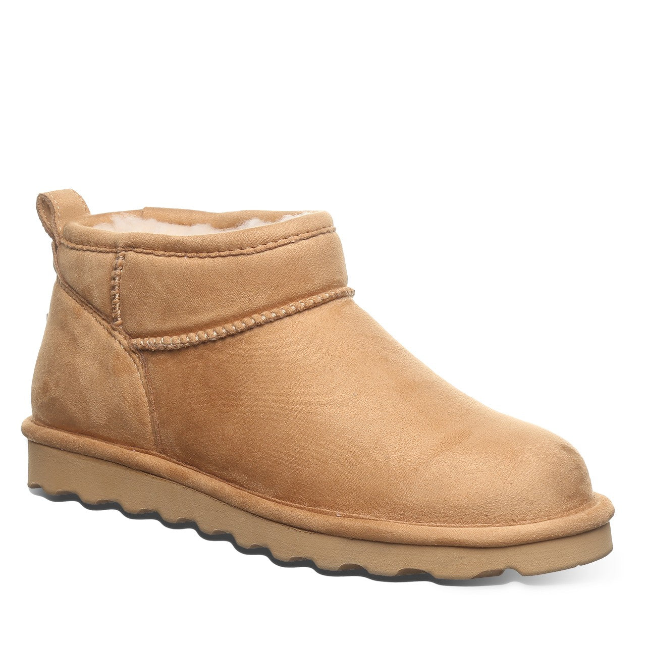 Bearpaw Shorty Vegan Women's Winter Boots - 3131w in Iced Coffee