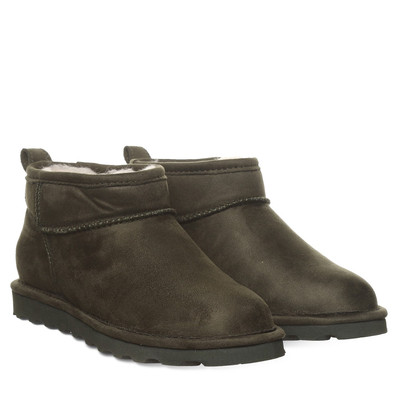 Bearpaw SHORTY VEGAN Women's Boots - 3131W - Seaweed - pair view