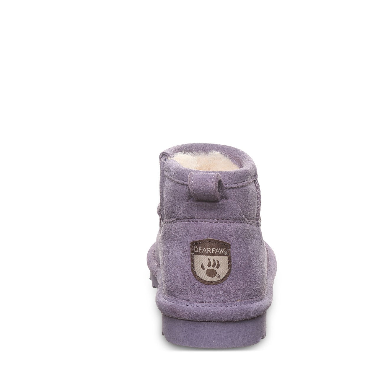 Bearpaw SHORTY YOUTH Youth's Boots - 2860Y - Purple Sage - back view