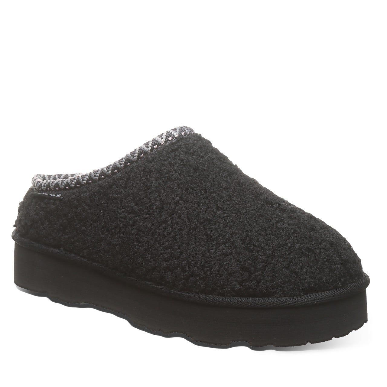 Bearpaw SNUGGLE MARTIS Women's Slippers - 3190W - Black - angle main