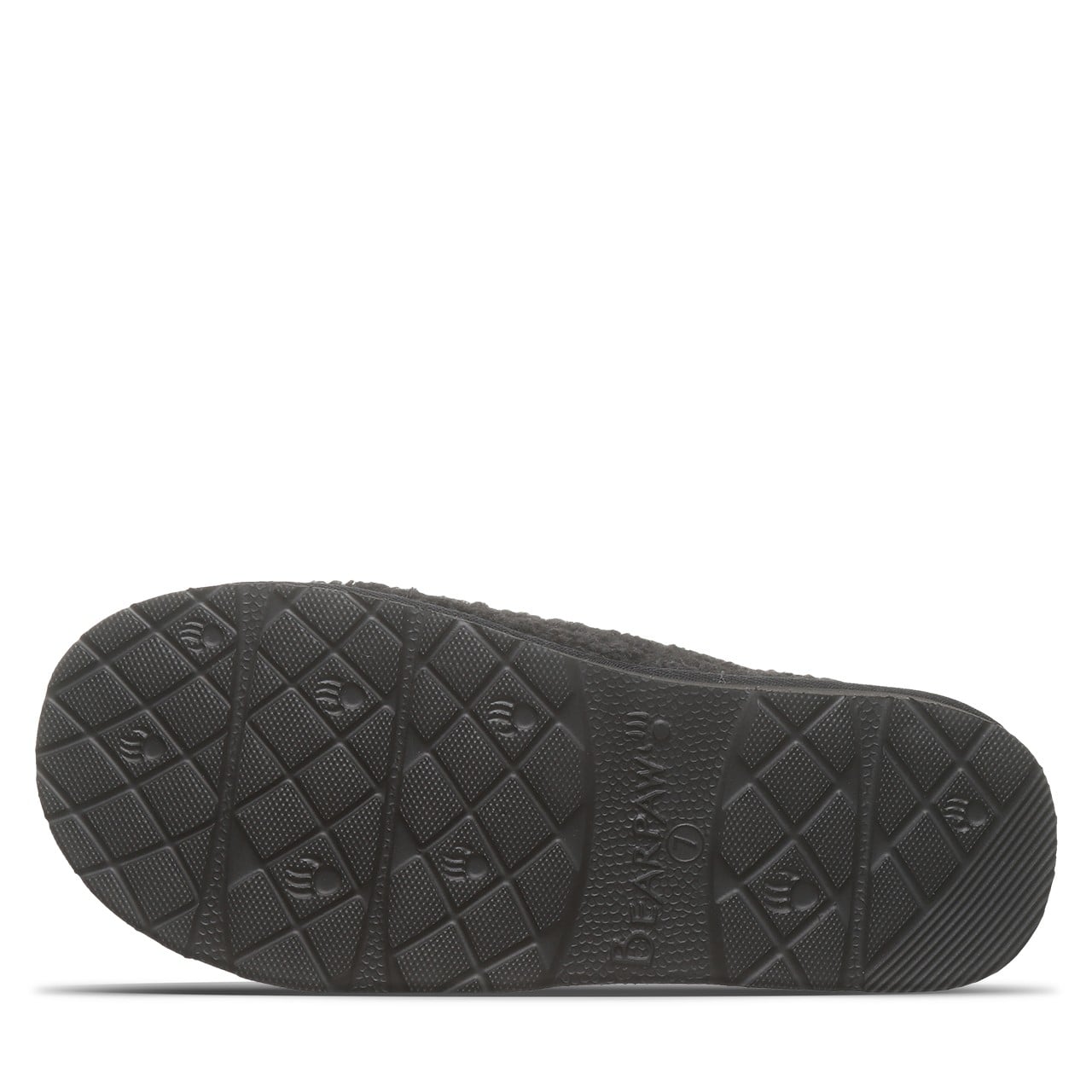 Bearpaw SNUGGLE MARTIS Women's Slippers - 3190W - Black - bottom view