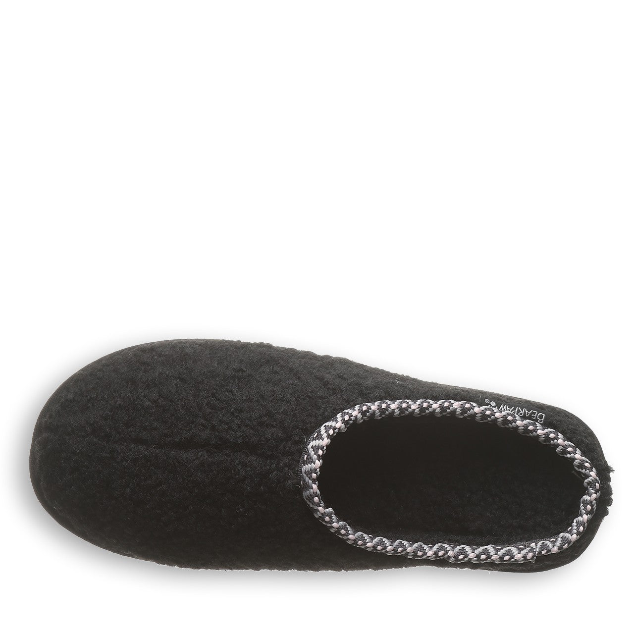 Bearpaw SNUGGLE MARTIS Women's Slippers - 3190W - Black - top view