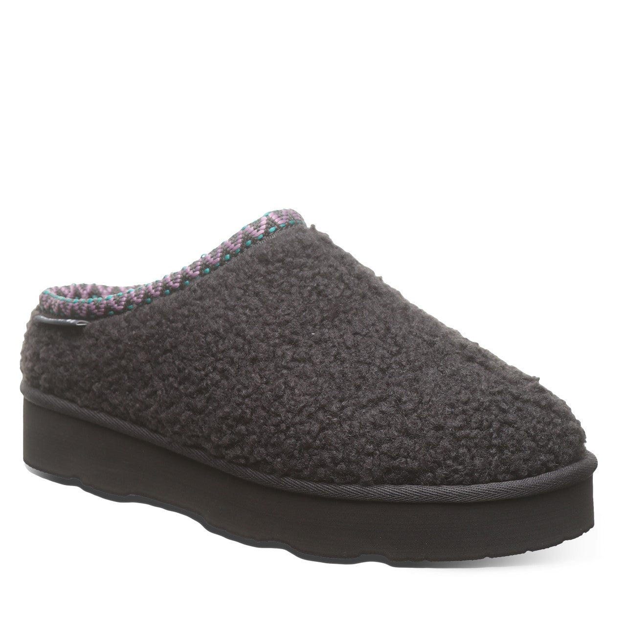 Bearpaw SNUGGLE MARTIS Women's Slippers - 3190W - Charcoal - angle main