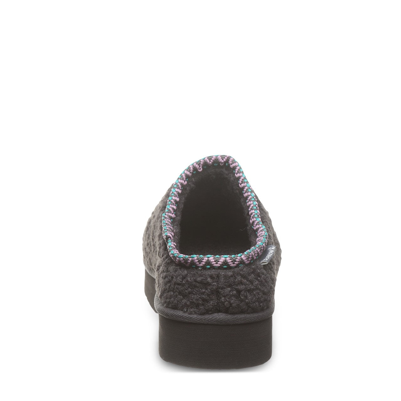 Bearpaw SNUGGLE MARTIS Women's Slippers - 3190W - Charcoal - back view