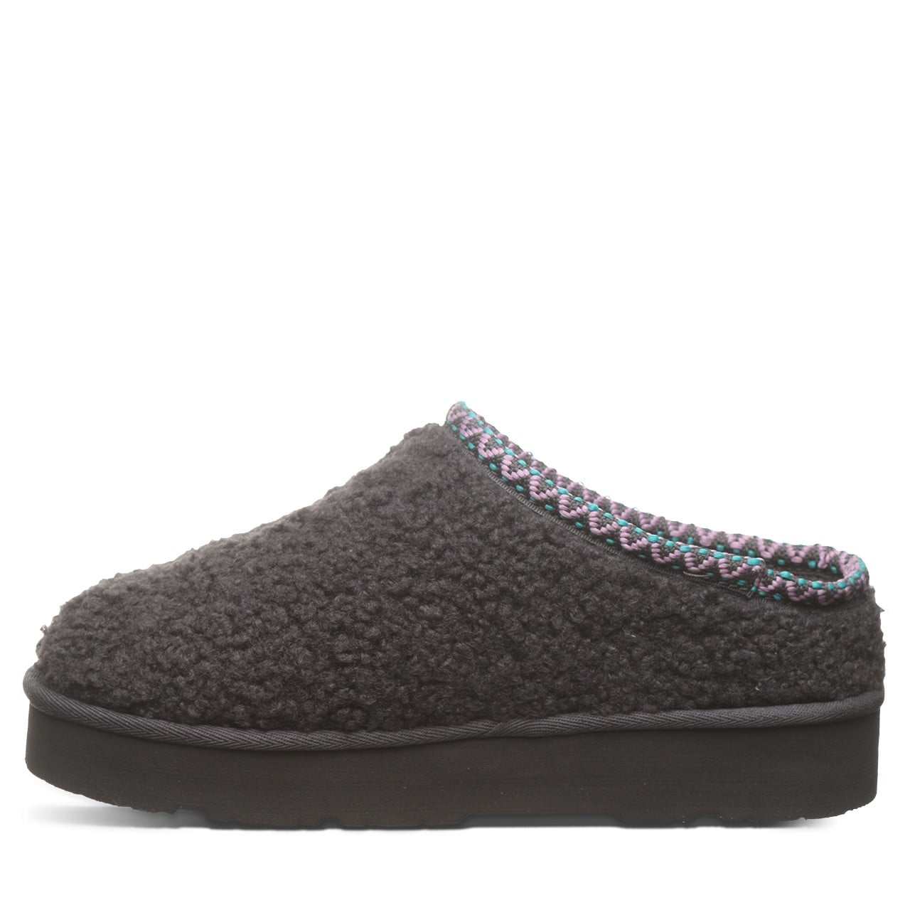 Bearpaw SNUGGLE MARTIS Women's Slippers - 3190W - Charcoal - side view