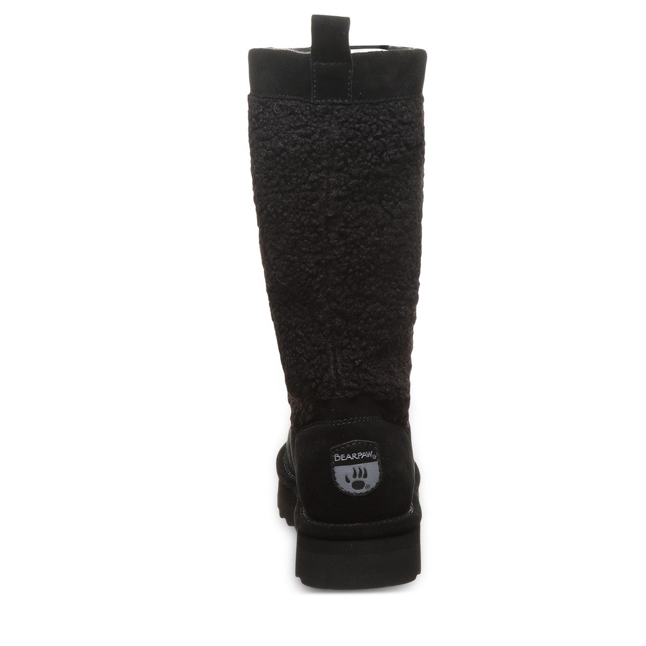 Bearpaw SNUGGLE MURPHY PLATFORM LO Women's Boots - 3302W - Black - back view