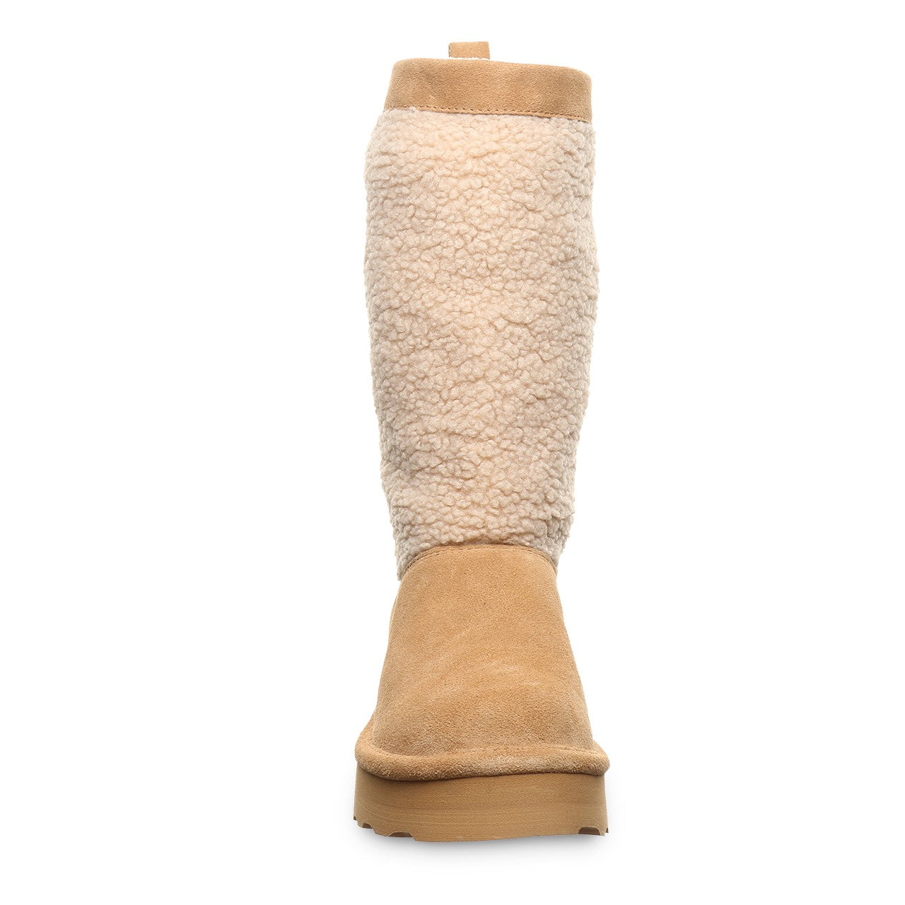 Bearpaw SNUGGLE MURPHY PLATFORM LO Women's Boots - 3302W - Iced Coffee - front view