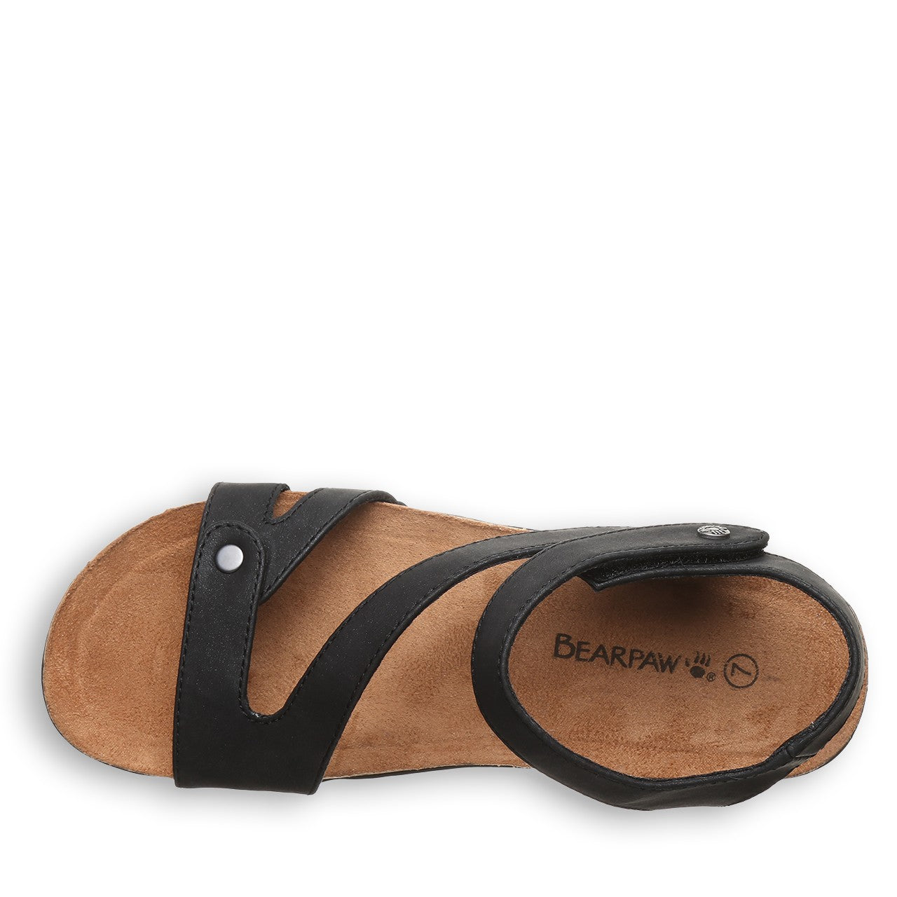 Bearpaw SOLANA Women's Sandals - 3269W - Black - top view