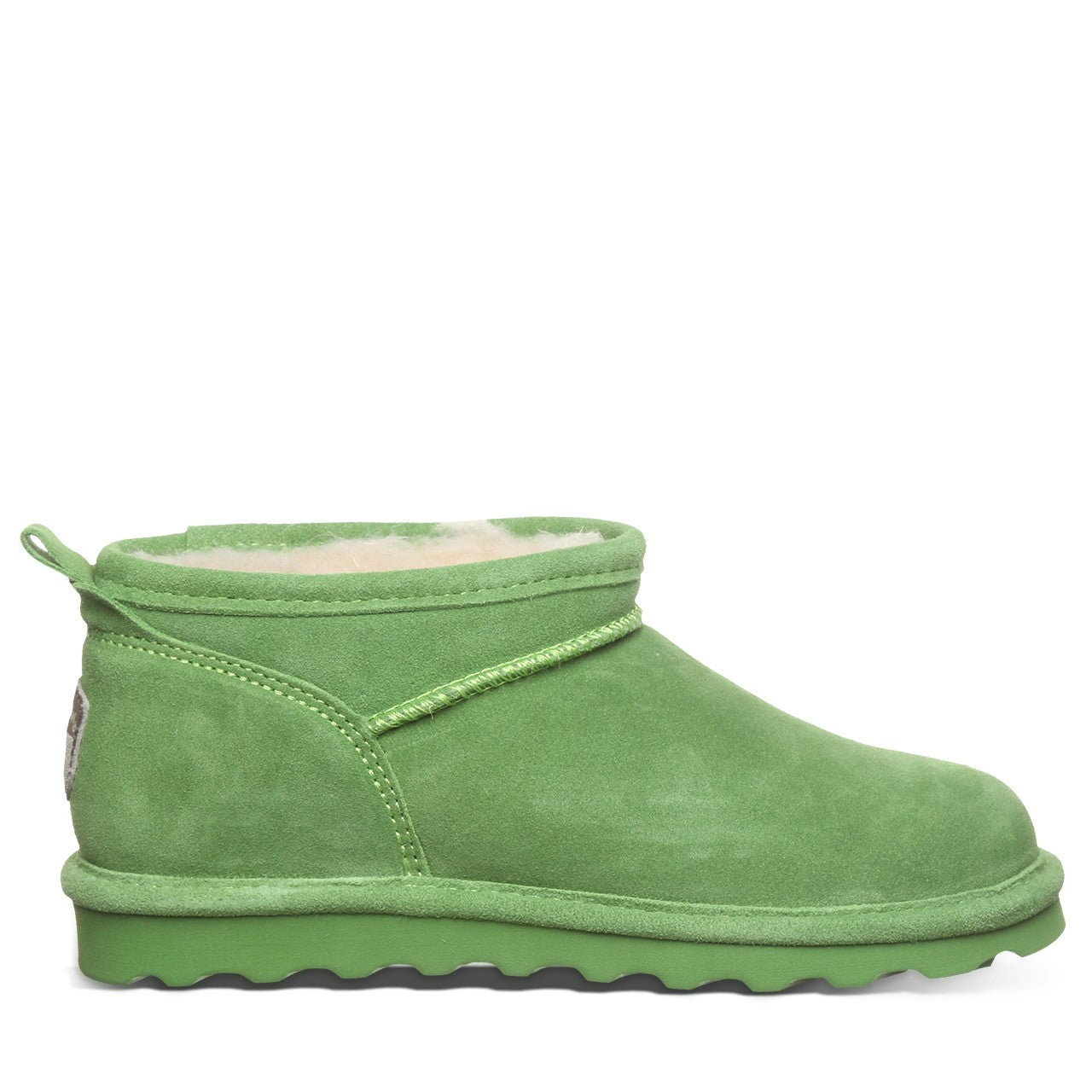 Bearpaw SUPER SHORTY Women's Boots - 3049W - Racing Green - side view 2