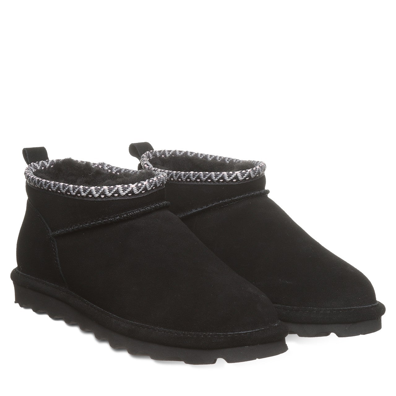 Bearpaw SUPER SHORTY DECO Women's Boots - 3112W - Black - pair view