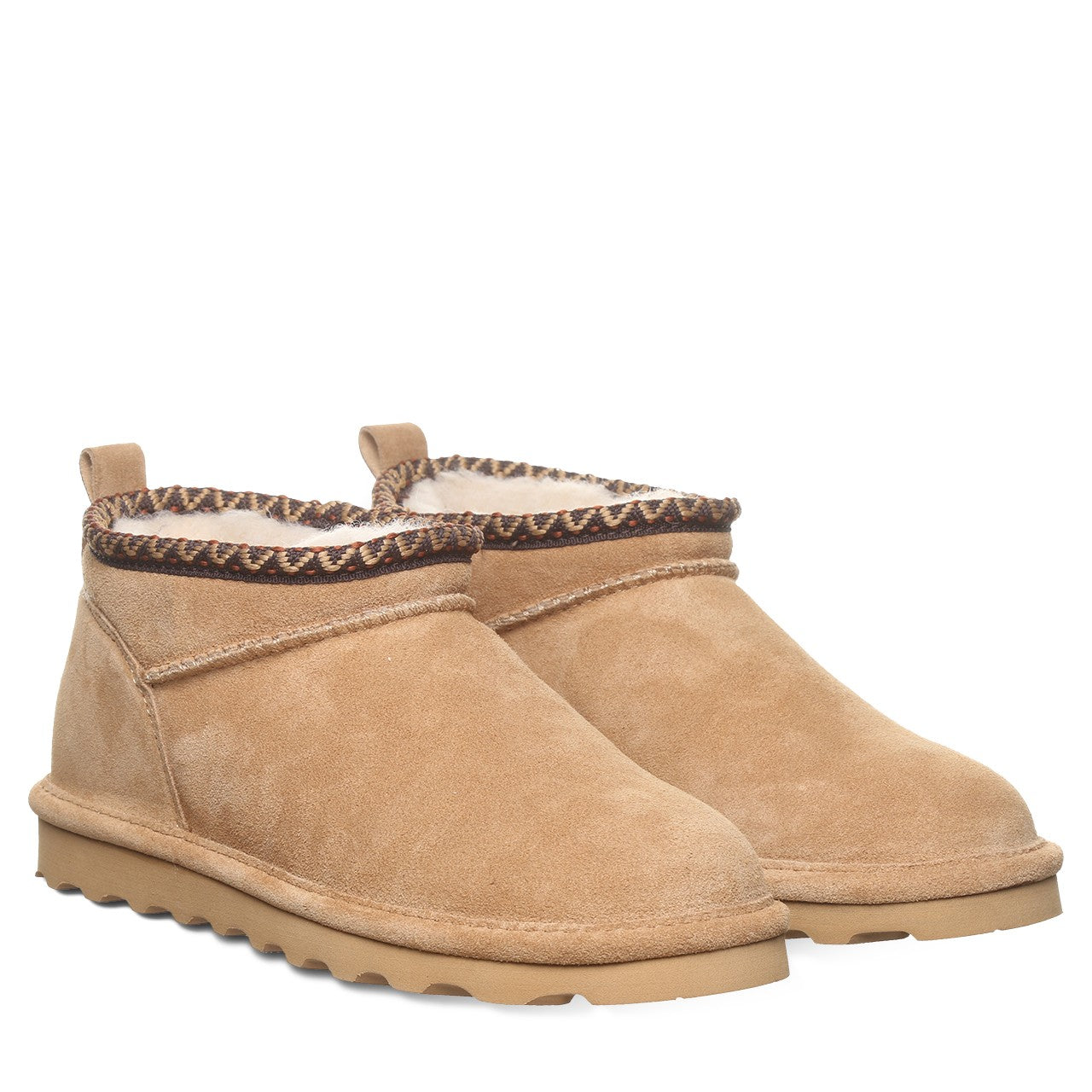Bearpaw SUPER SHORTY DECO Women's Boots - 3112W - Iced Coffee - pair view