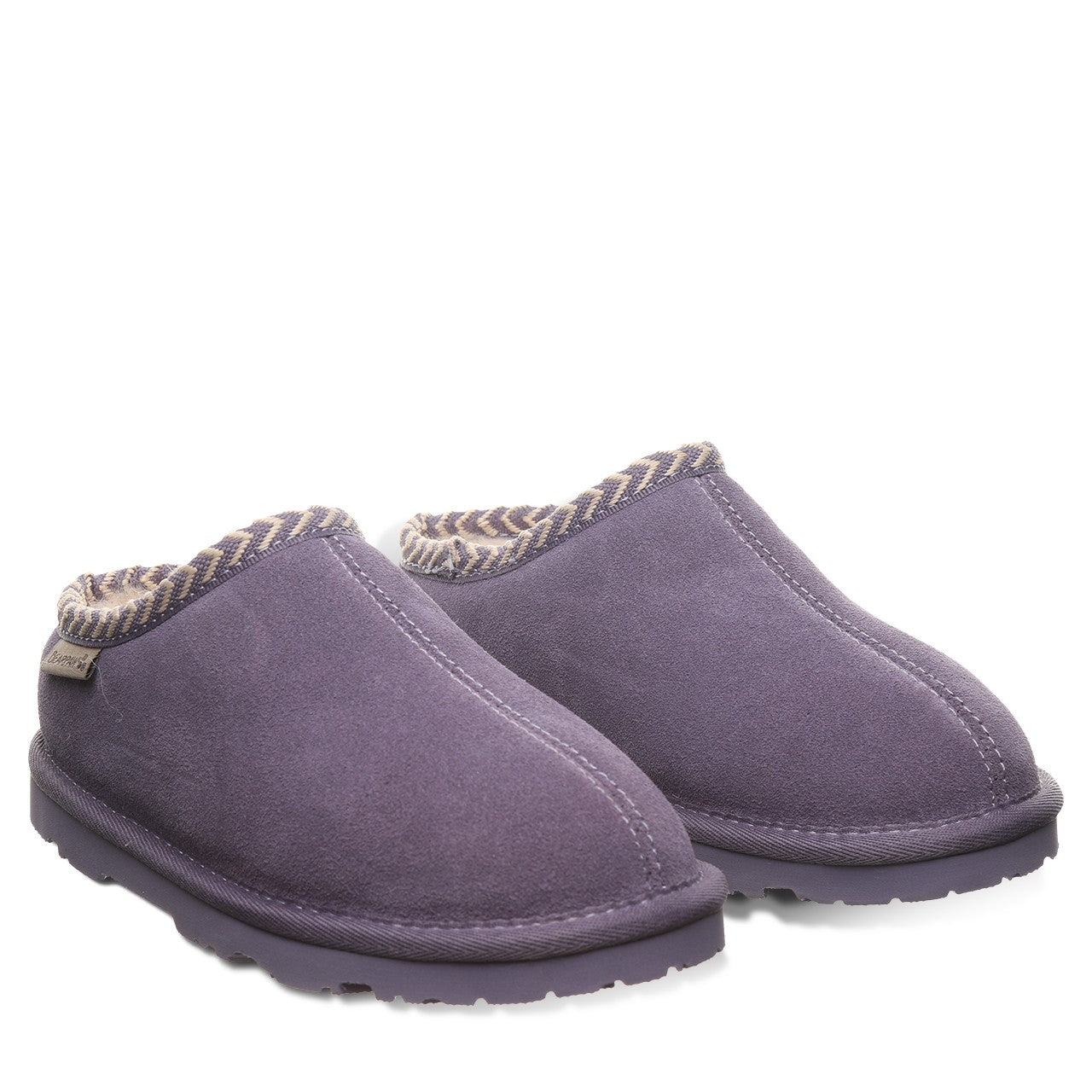 Bearpaw TABITHA YOUTH Youth's Slippers - 2973Y - Purple Sage - pair view