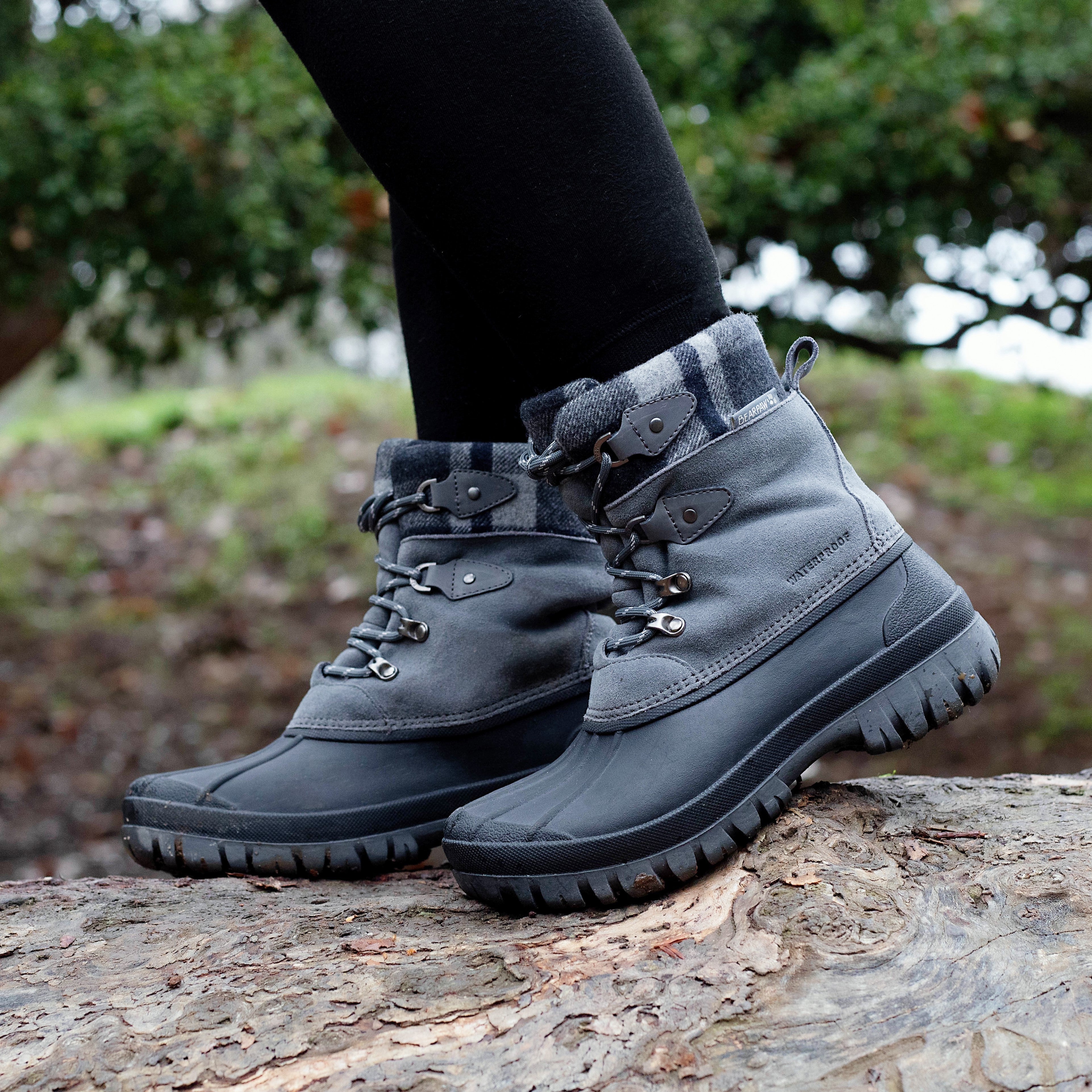 Bearpaw TESSIE Women's Boots - 3022W - Charcoal - lifestyle view