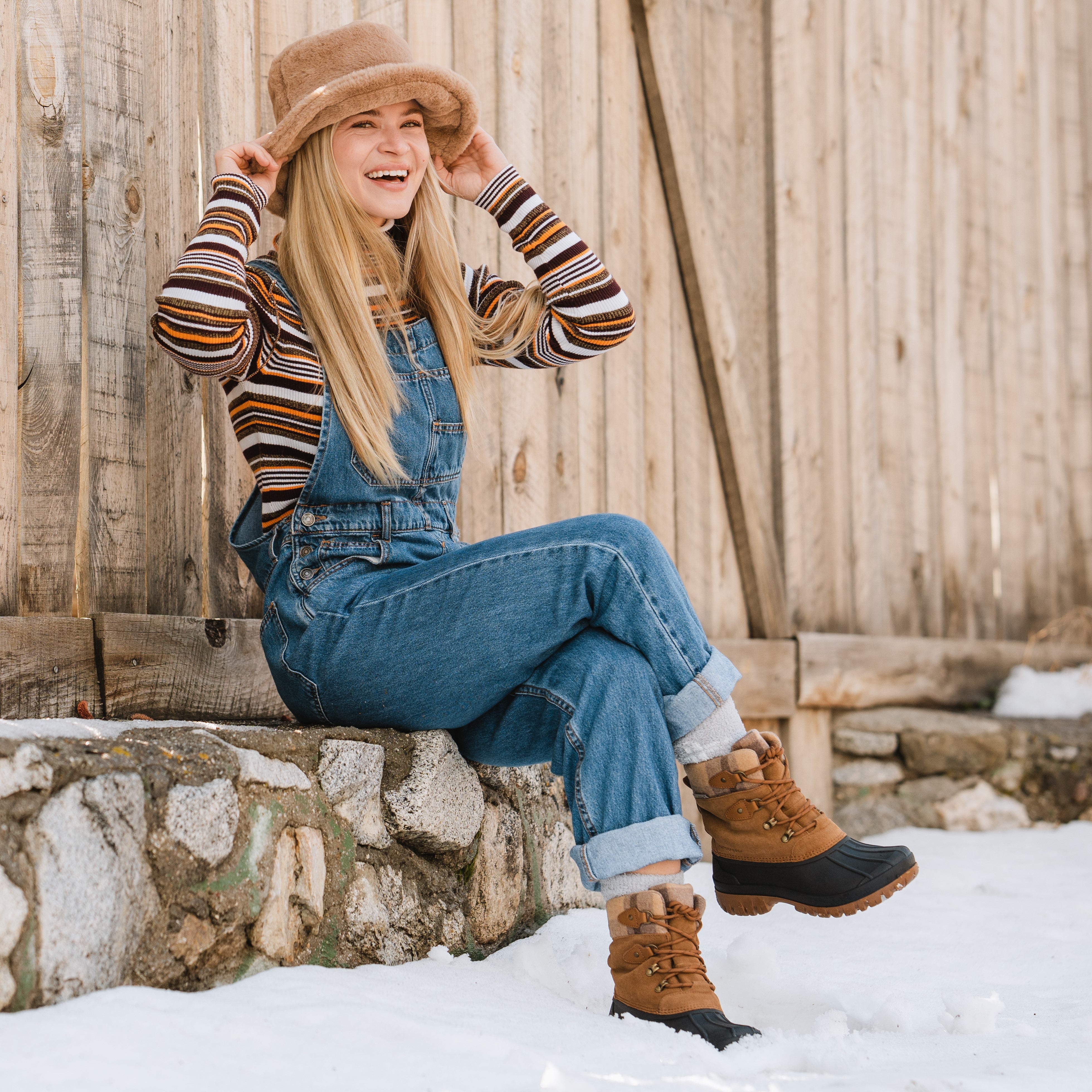 Bearpaw TESSIE Women's Boots - 3022W - Hickory/brown - lifestyle view