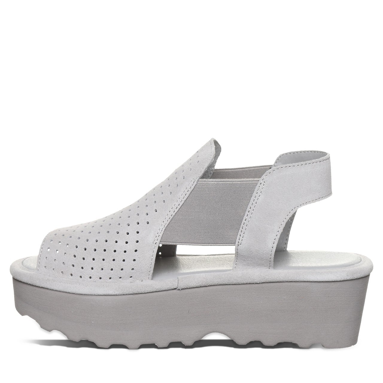 Bearpaw Tatiana Women's Sandals - 3537W - Gray Fog - side view