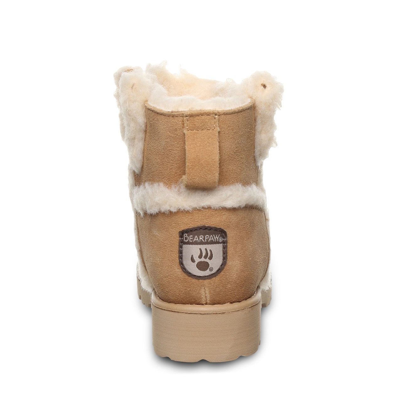 Bearpaw WILLOW YOUTH Youth's Boots - 3019Y - Iced Coffee - back view