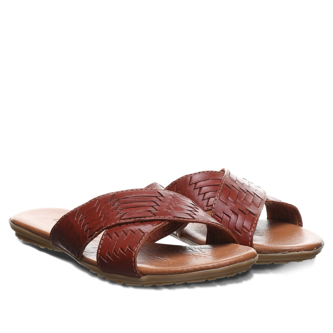 Bearpaw XIMENA Women's Sandals - 2922W - Saddle - pair view