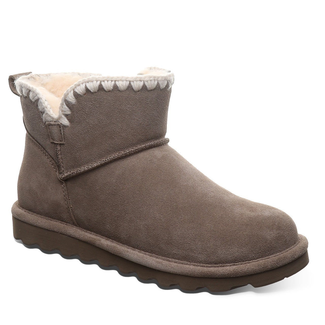 Bearpaw Yvonne Women's Boots - 3311w Cozy Suede Winter Booties in Morel