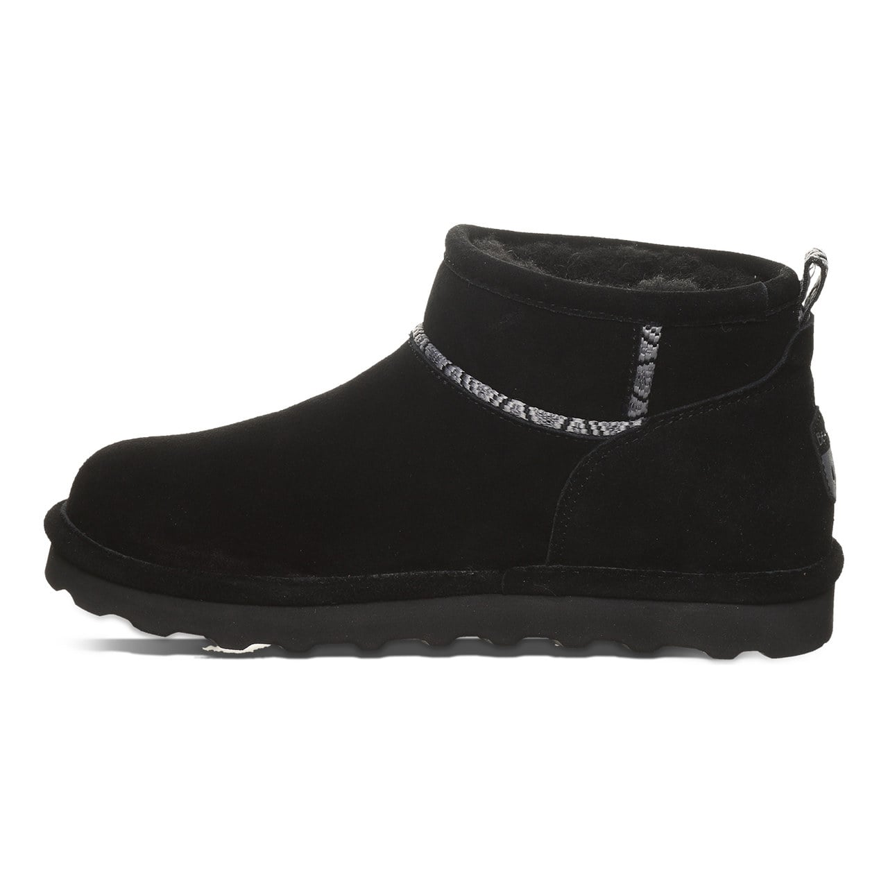 Bearpaw Akira Women's Pull-On Ankle Boots - Black - side view