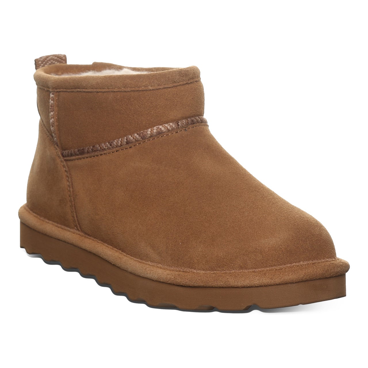 Bearpaw Akira Women's Pull-On Ankle Boots - Hickory - angle main