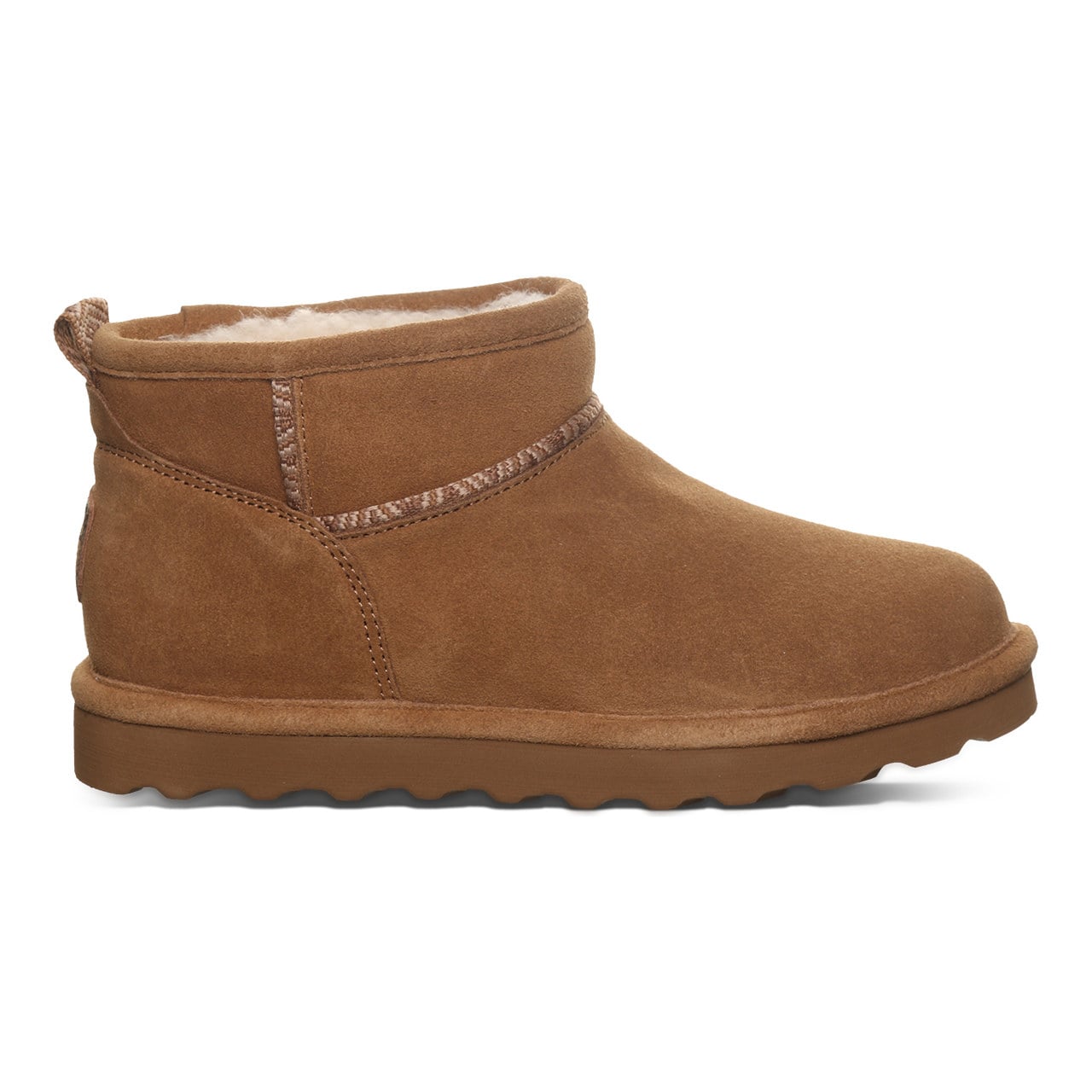 Bearpaw Akira Women's Pull-On Ankle Boots - Hickory - side view