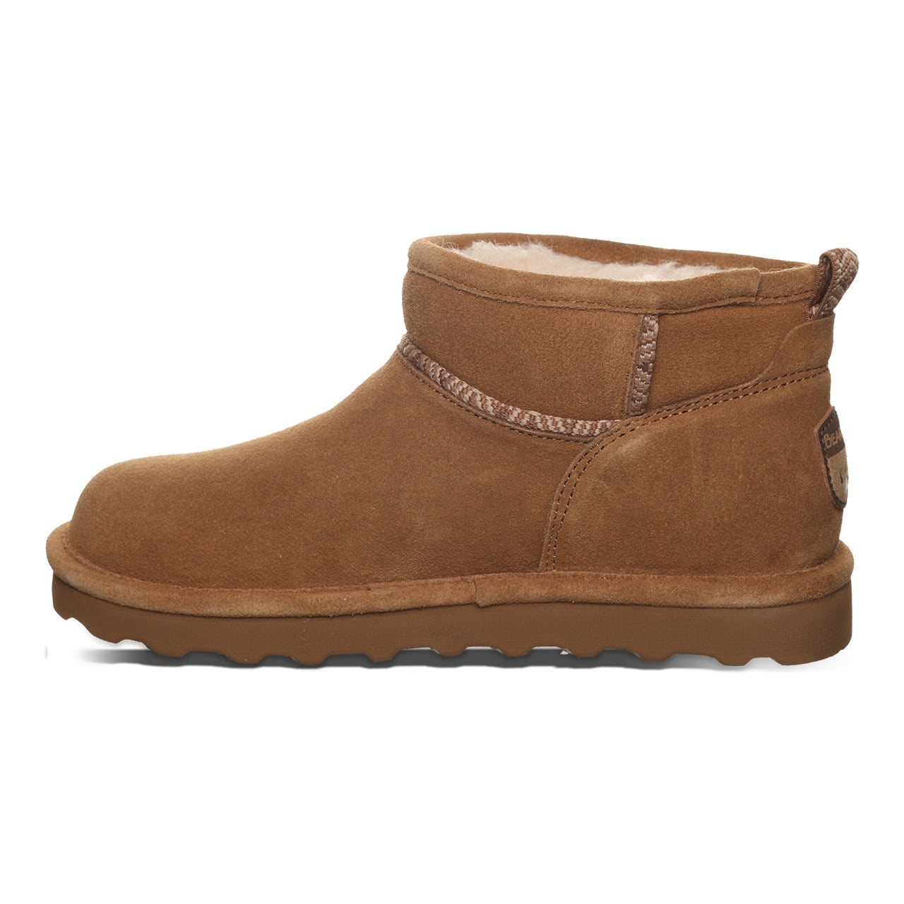 Bearpaw Akira Women's Pull-On Ankle Boots - Hickory - side view 2
