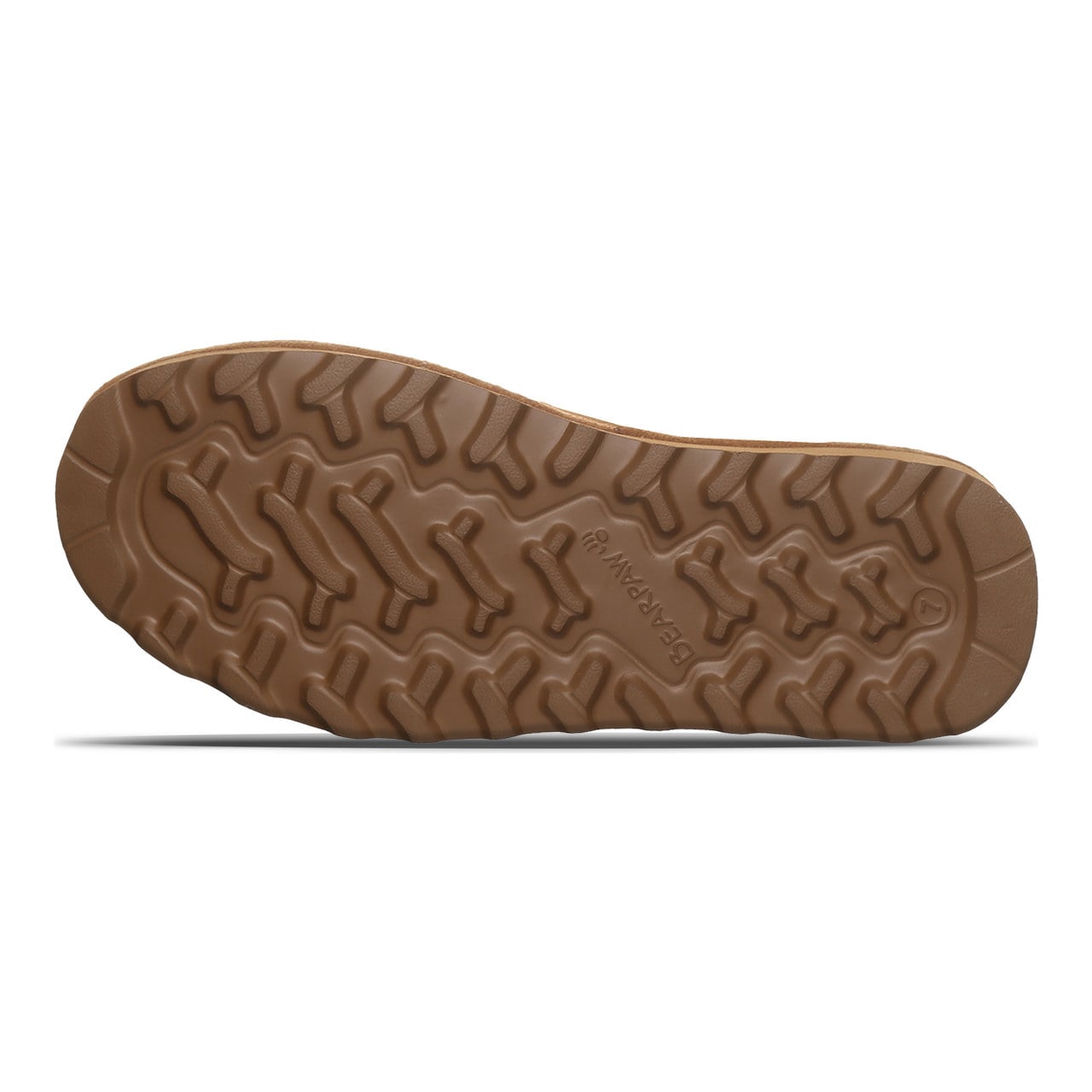 Bearpaw Akira Women's Pull-On Ankle Boots - Hickory - bottom view