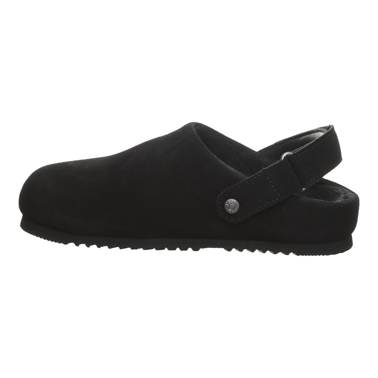 Bearpaw April Youth Cozy Clog - Black - side view