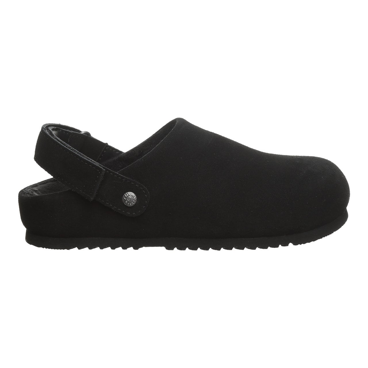 Bearpaw April Youth Cozy Clog - Black - side view 2
