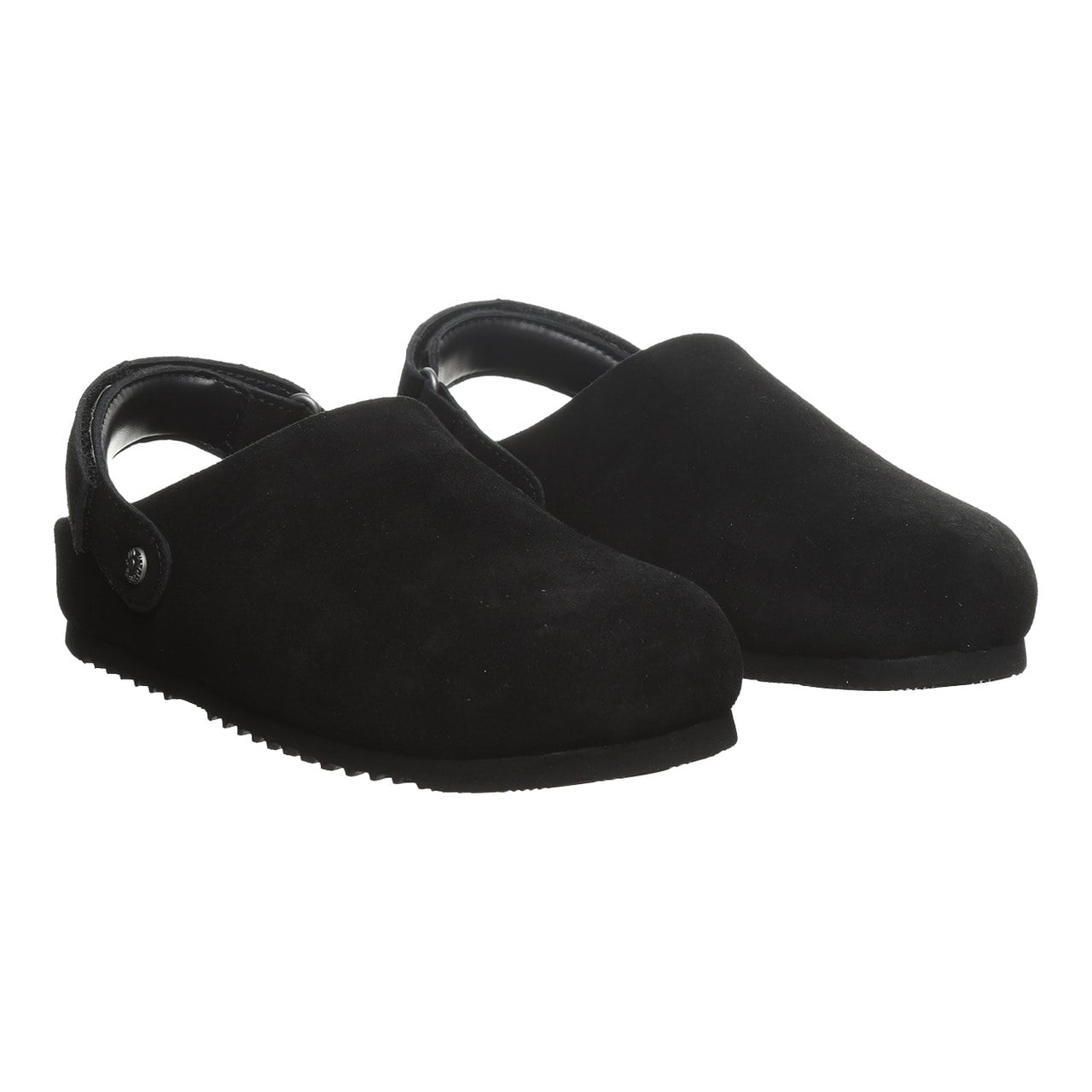 Bearpaw April Youth Cozy Clog - Black - pair view