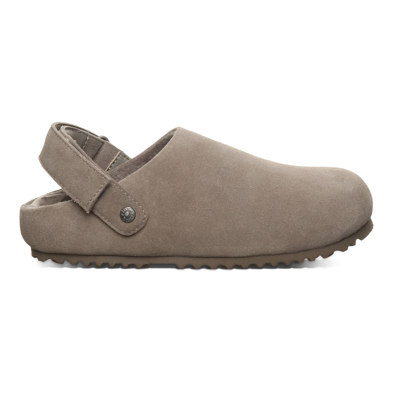 Bearpaw April Youth Cozy Clog - Morel - side view 2