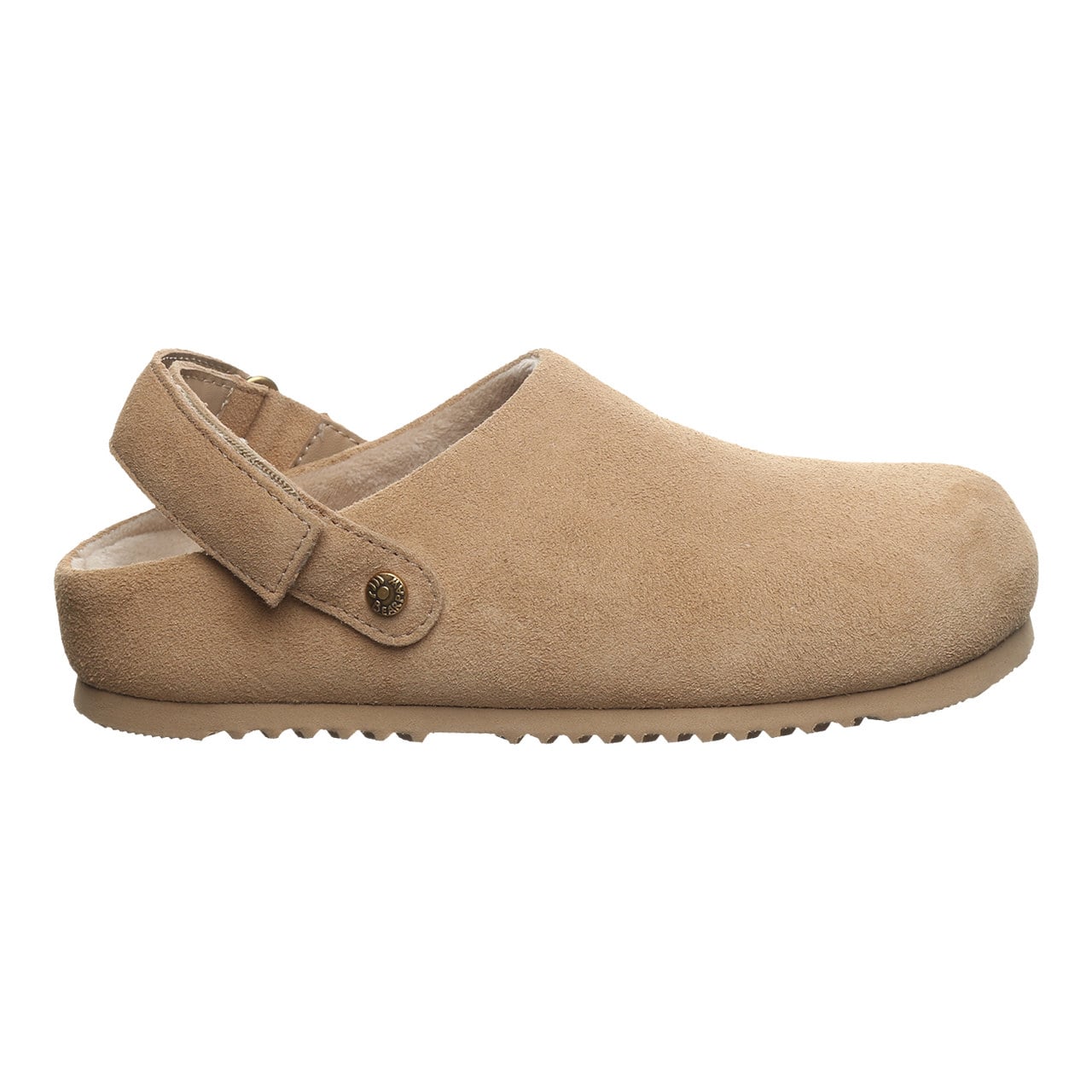 Bearpaw April Youth Cozy Clog - Toffee - side view 2