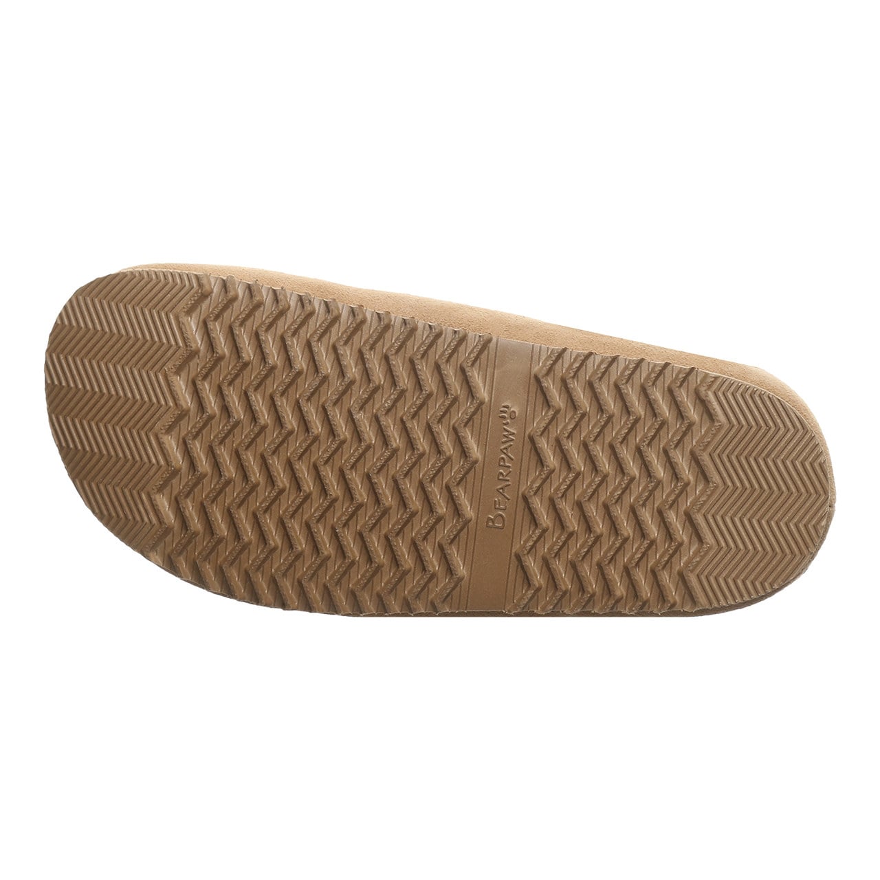 Bearpaw April Youth Cozy Clog - Toffee - bottom view