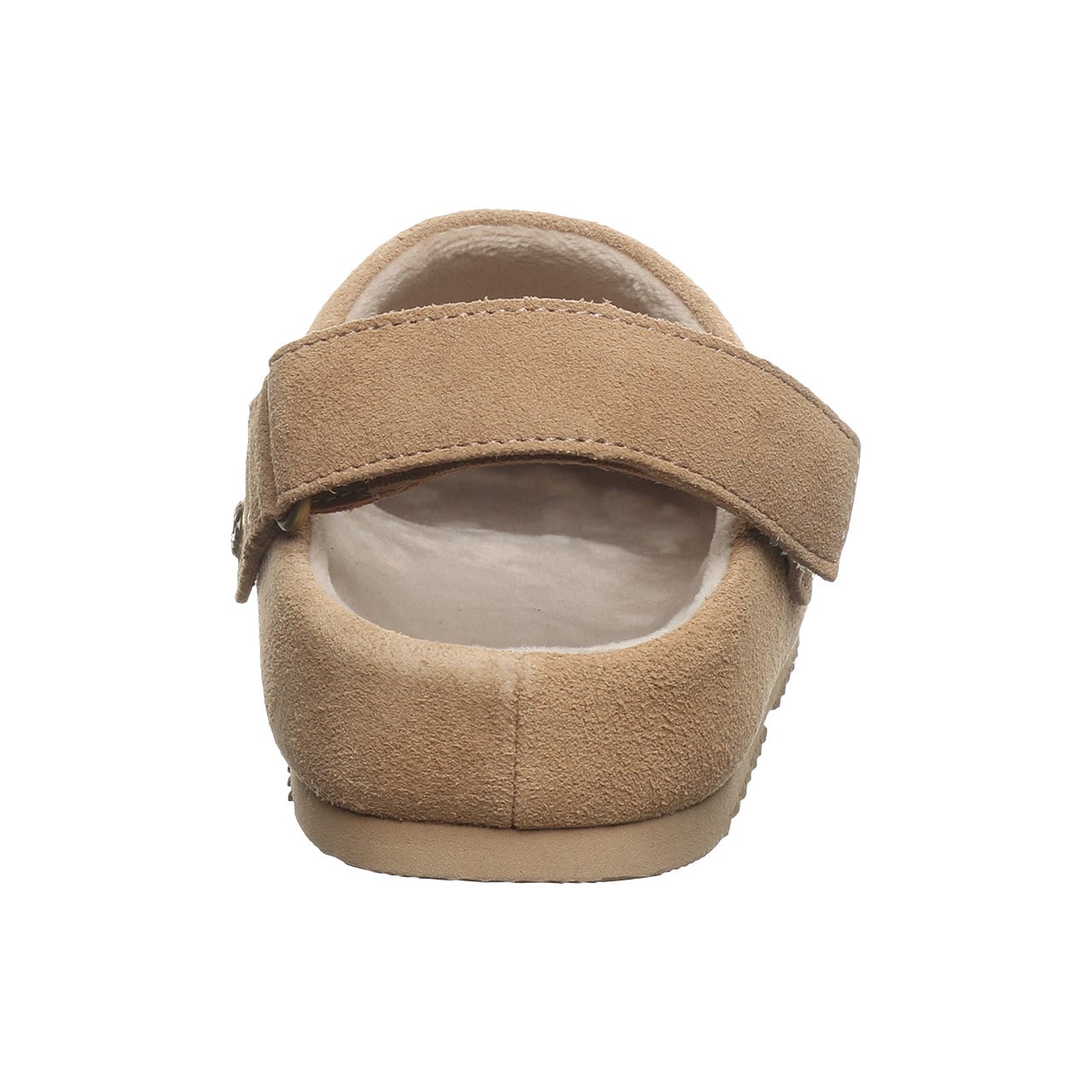 Bearpaw April Youth Cozy Clog - Toffee - back view