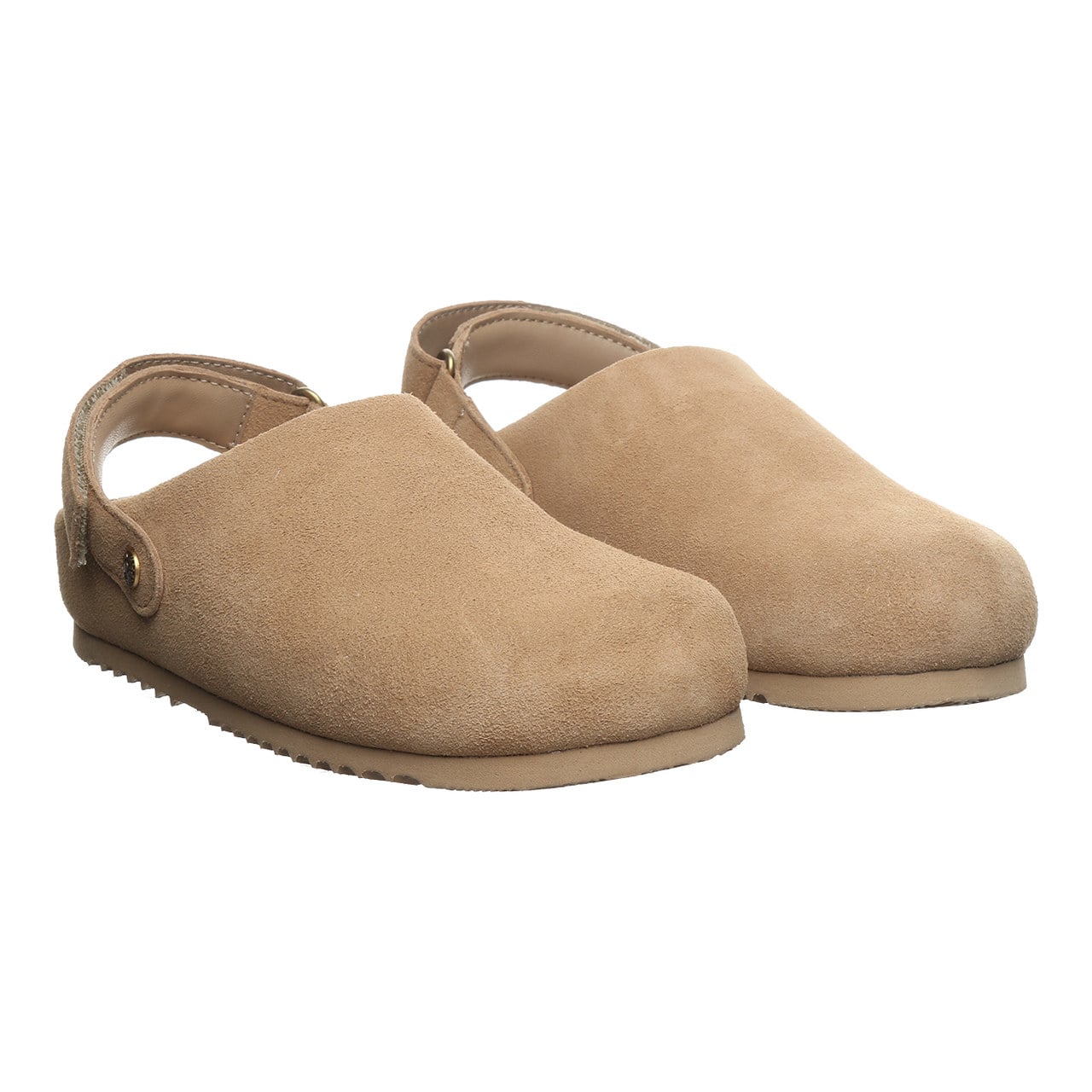 Bearpaw April Youth Cozy Clog - Toffee - pair view