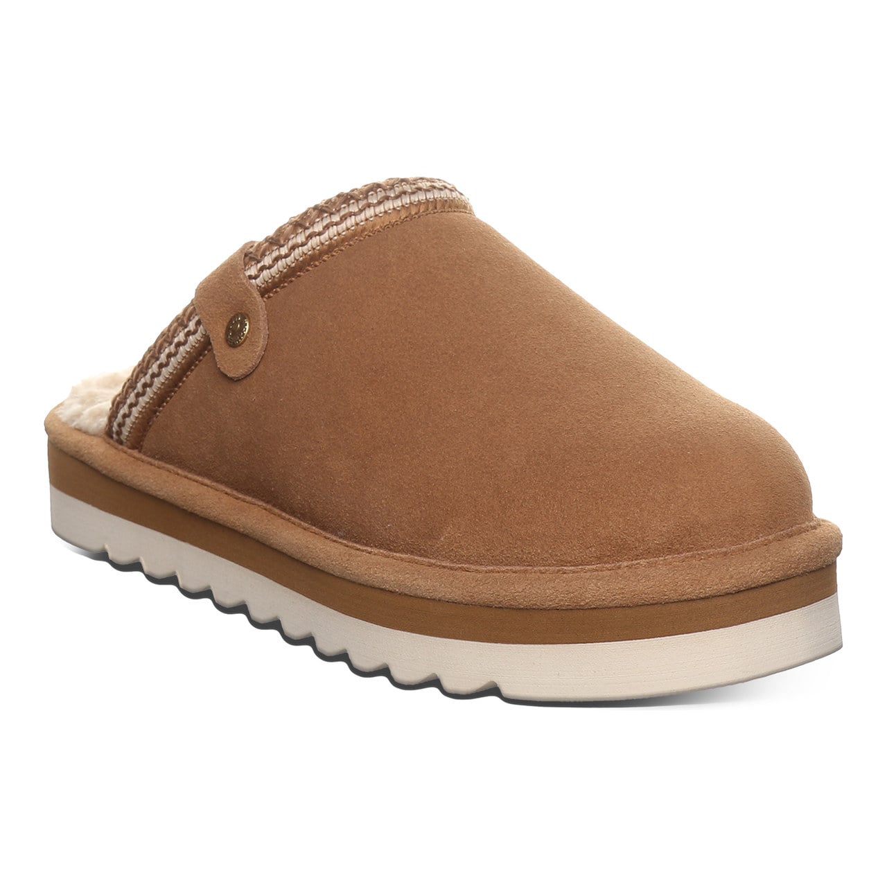 Bearpaw Arden Women's Easy-On Slippers - Hickory - angle main