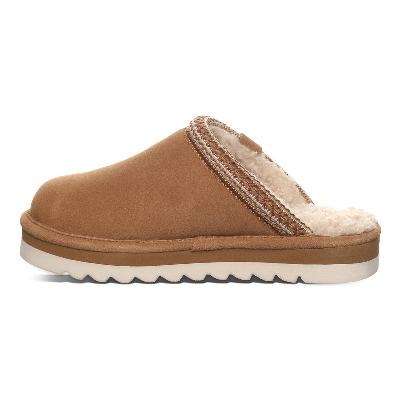 Bearpaw Arden Women's Easy-On Slippers - Hickory - side view