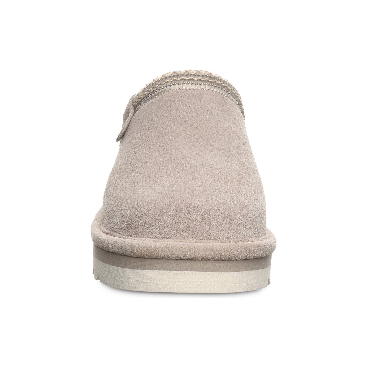Bearpaw Arden Women's Easy-On Slippers - Stone - front view