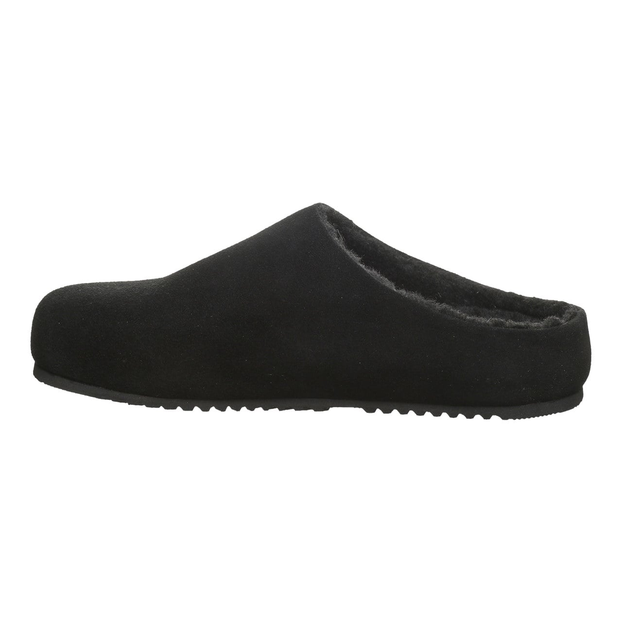 Bearpaw Atlas Men's Easy-On Slippers - Black - side view