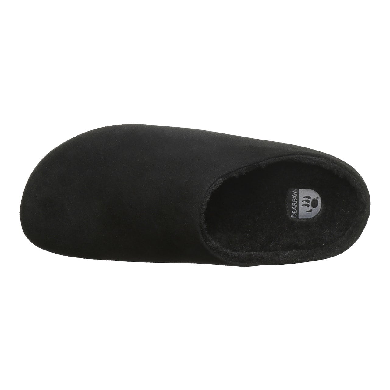 Bearpaw Atlas Men's Easy-On Slippers - Black - top view